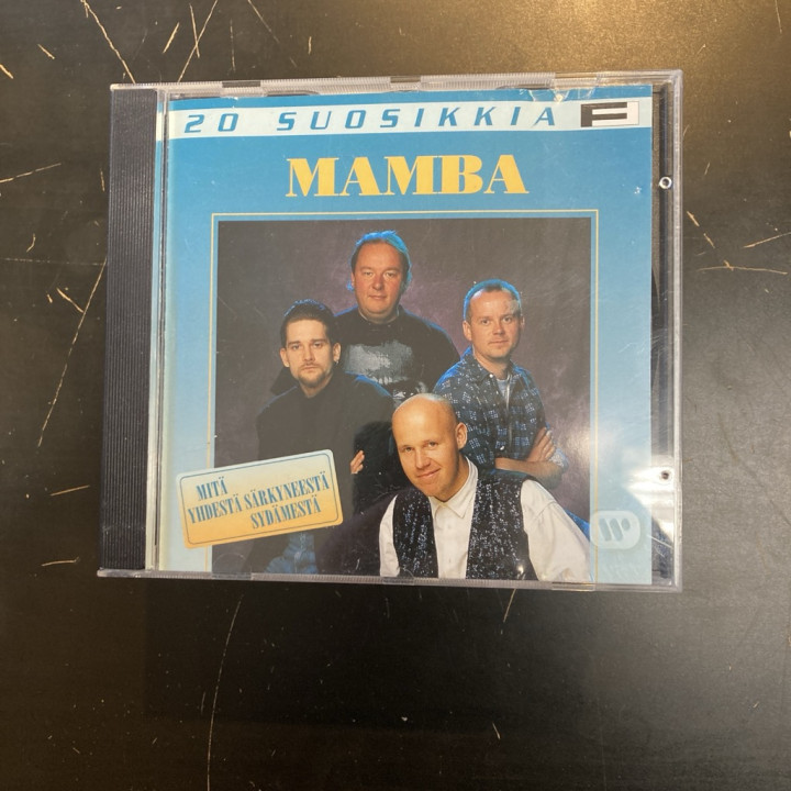 Mamba - 20 suosikkia CD (VG+/VG) -pop rock-